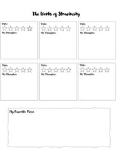 Load image into Gallery viewer, Composer Study: Stravinsky

