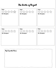 Load image into Gallery viewer, Mozart Composer Study PRINT
