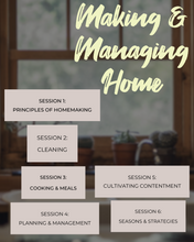 Load image into Gallery viewer, Making &amp; Managing Home Course
