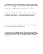 Load image into Gallery viewer, Questions for Intentional Homeschooling
