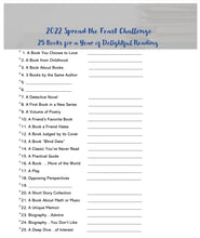 Load image into Gallery viewer, 2022 Reading Challenge
