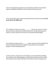 Load image into Gallery viewer, Questions for Intentional Homeschooling
